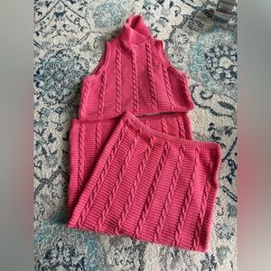 100% Cotton The Hampton collection sweater set